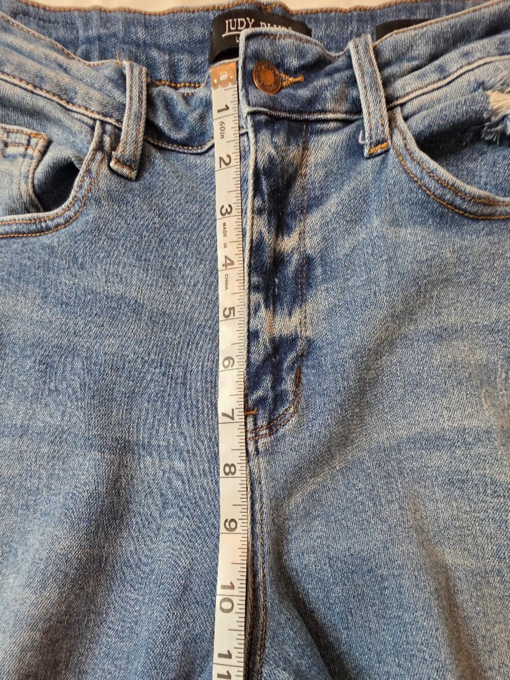 Judy Blue Women's Distressed, Boyfriend Fit Denim Jeans, Size 16W - Picture 4 of 9